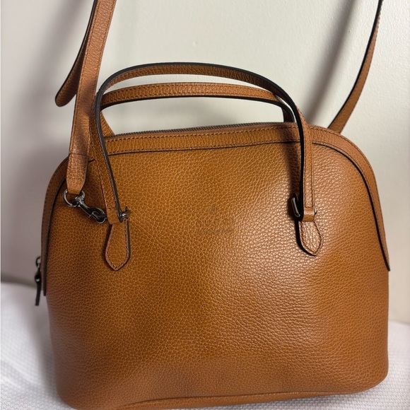 Gucci Tan Leather 2-way Shoulder Bag - Picture 6 of 11
